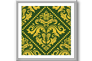 Seamless Vector Wallpaper in the, a Decorative Illustration by FineArtStudio (Thumbnail 3 of 3)