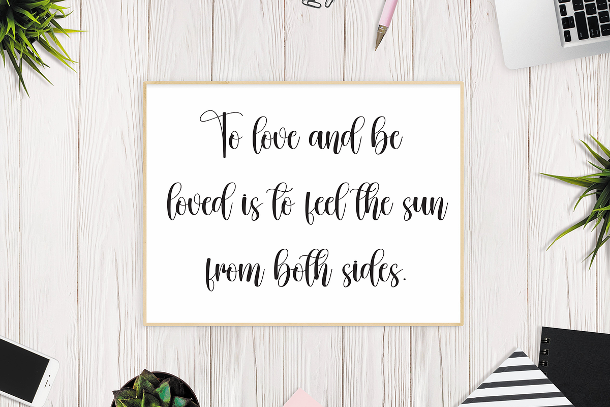 Bridgerton | Script Font, a Handwritten Font by Scratchones (Photo 3 of 9)