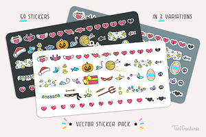 Sweet Time Sticker Pack