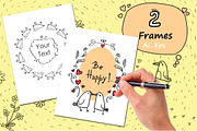 The Pigeon & the Fall patterns, an Illustration by Zooza Art (Thumbnail 7 of 8)