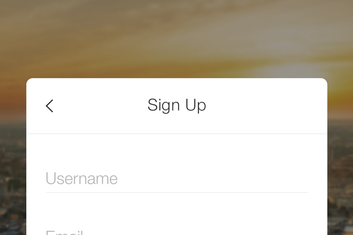SignUp / Login - Mobile Form UI kit, an UI Kit Template by hoangpts (Photo 31 of 42)