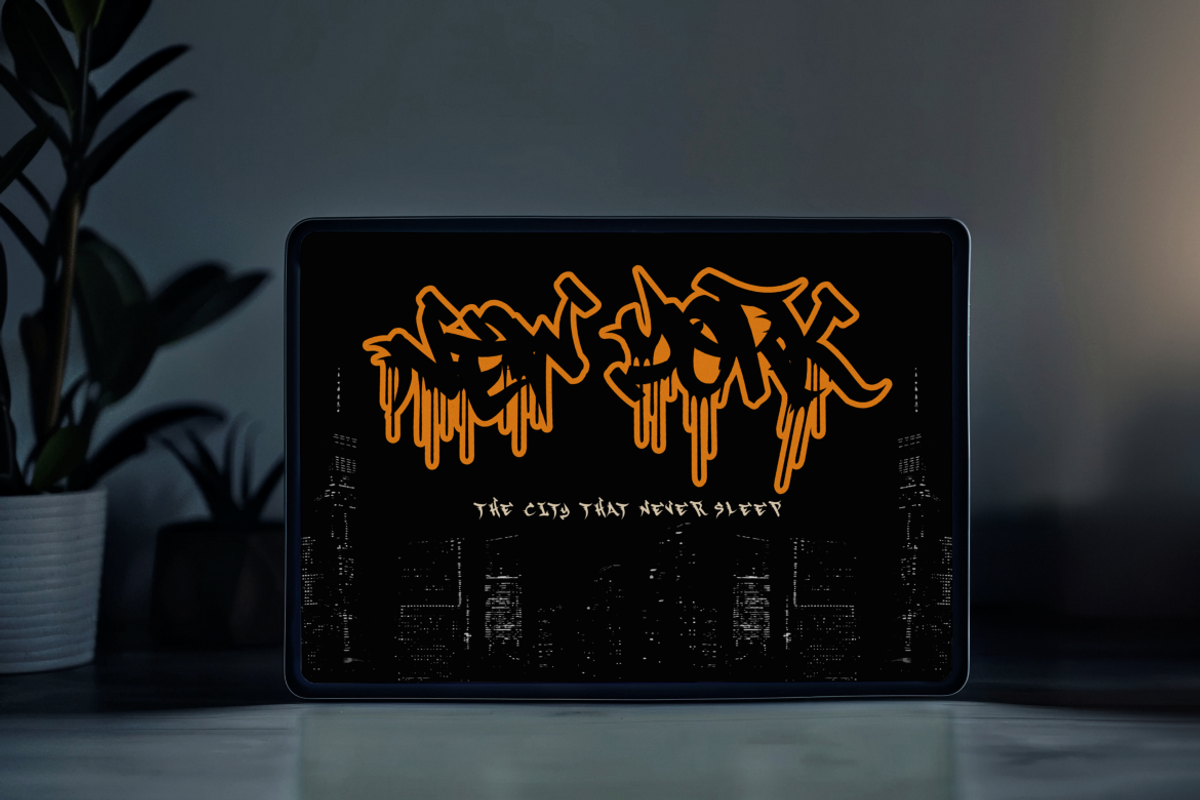 Wicked Paint Graffiti Horror Font, a Font by PutraCetol Studio (Photo 2 of 5)