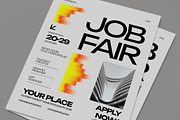 Job Fair Flyer, a Flyer Template by graphicook (Thumbnail 2 of 3)