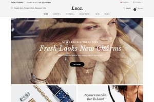 Luca - Creative OpenCart 3 Theme