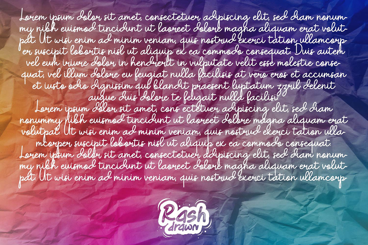 Better Letter handwritten script fon, a Font by Rashdrawn (Photo 2 of 3)