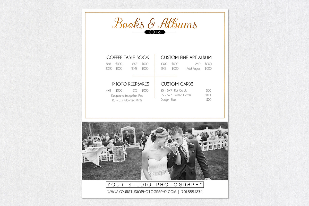 Price list | Minimalistic, a Card Template by Sleeklens (Photo 7 of 7)