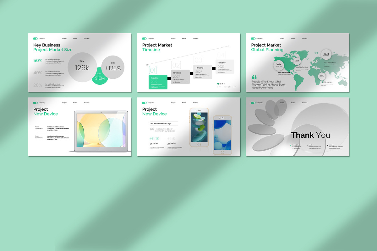 Digital Project Proposal Template, a Presentation Template by Soraclod (Photo 7 of 9)
