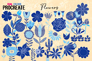 Procreate Dual Colour Bushes, a Brush Add-On by Soaring Bird Designs (Thumbnail 2 of 10)
