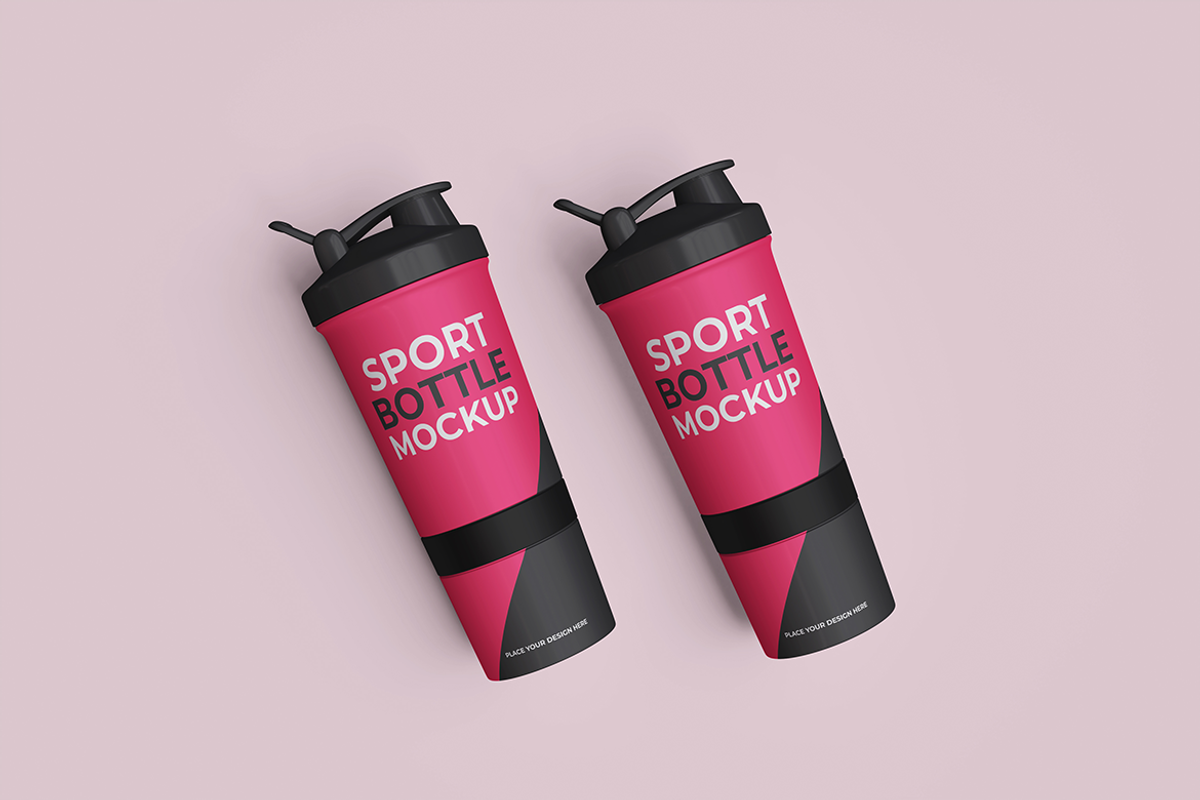 Sport Tumbler Mockup, a Packaging Mockup by zerologicstudio