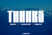 Baresta - Round & Tall Font, a Sans Serif Font by Iqsiart Studio (Thumbnail 10 of 10)