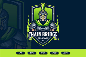 spartan mascot logo