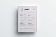 Marketing Plan | MS Word & Indesign, a Stationery Template by design_hut (Thumbnail 4 of 7)