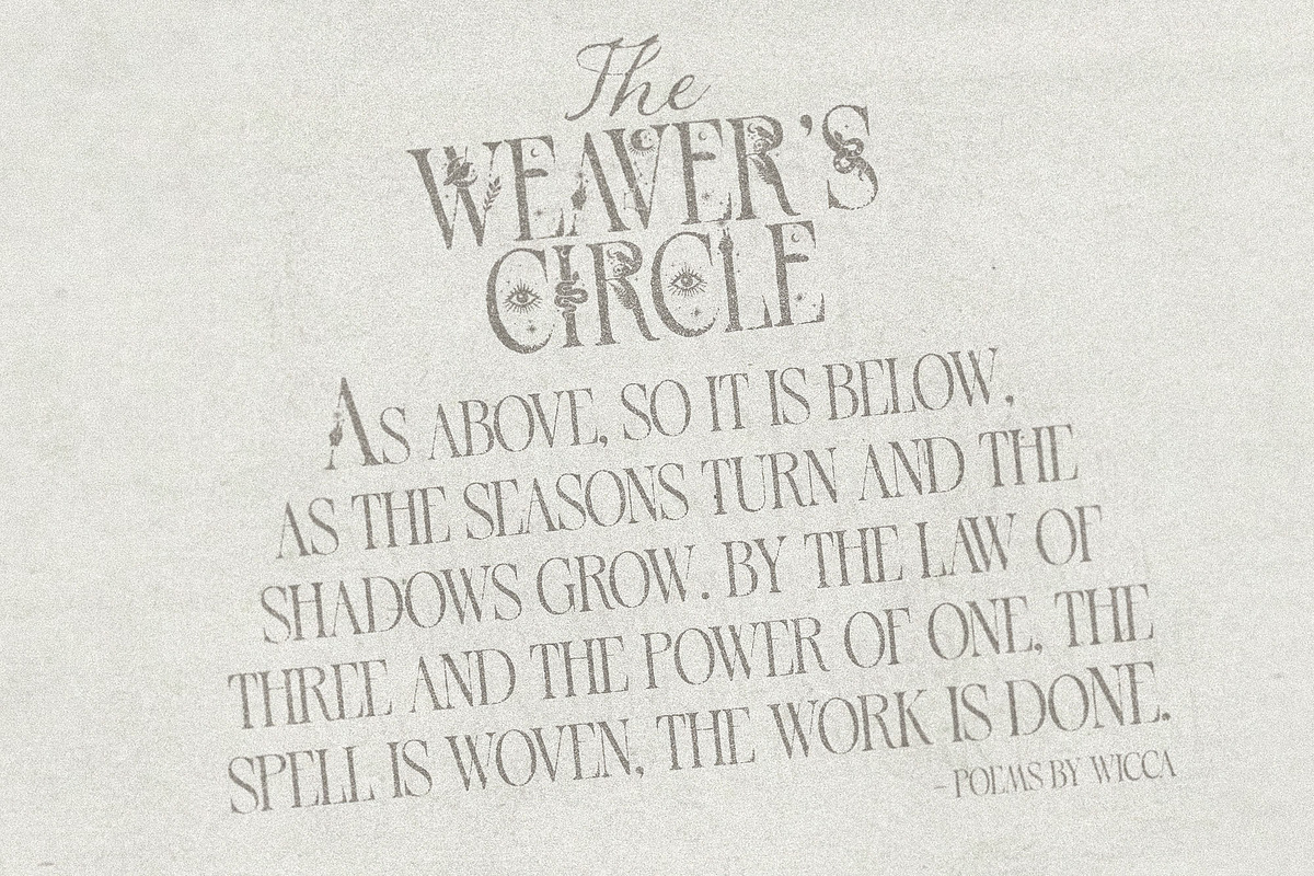 Celestial - Mystic Tarot Font, a Serif Font by AndrewPixelType (Photo 4 of 10)