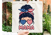 Patriotic mama 4th July PNG, an Illustration by Designking (Thumbnail 6 of 6)