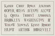La Petite Gazette - Serif Typeface, a Serif Font by takoliko (Thumbnail 7 of 12)