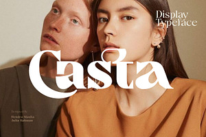 Casta Display Sans Serif Font