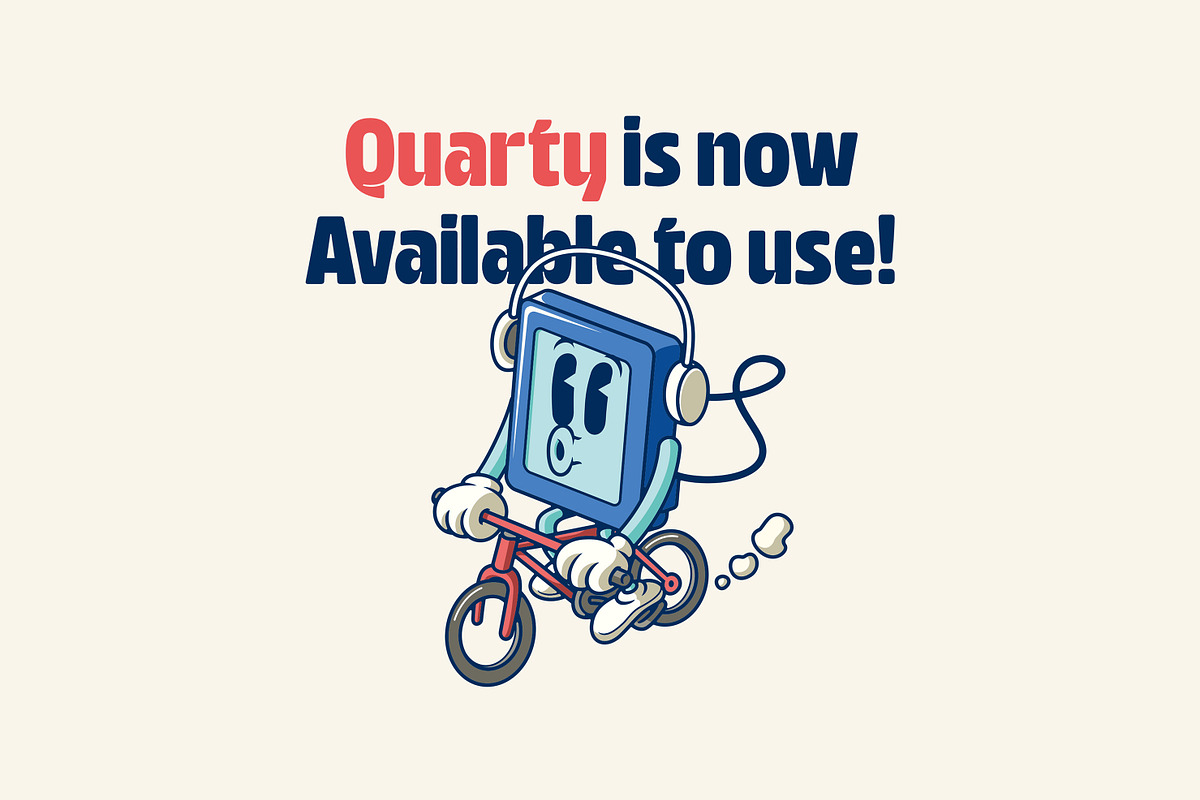 Quarty - Rounded Inktrap Font, a Sans Serif Font by Graptail (Photo 16 of 16)