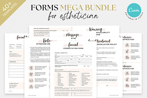 Esthetician Consent Forms