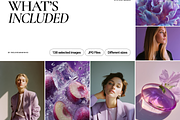 138 Purple Fashion Stock Images, a Beauty & Fashion Photo by Welovegraphics (Thumbnail 6 of 10)