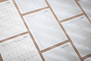 3-in-1 Undated Monthly Planner, a Stationery Template by PickMimi (Thumbnail 2 of 4)