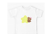 Cute Bear with Star SVG, an Illustration by TheHitShop (Thumbnail 7 of 10)