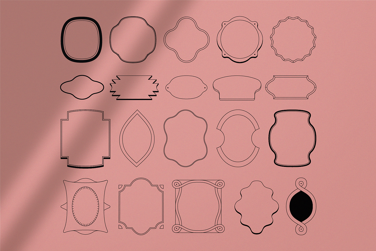 Vintage vector logos, a Background Graphic by venimo (Photo 4 of 6)