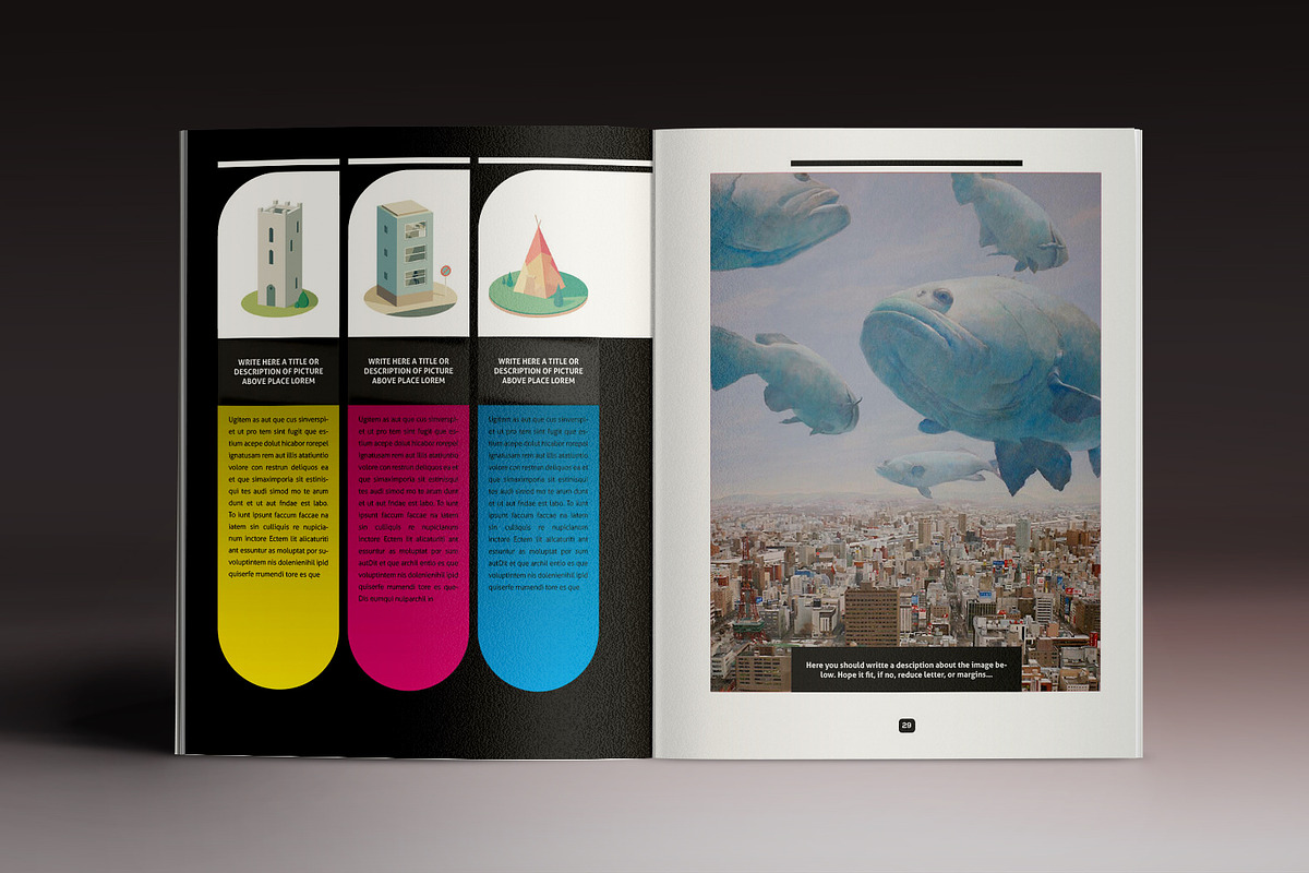 Design Magazine 5, a Magazine Template by Luuqas Design (Photo 13 of 17)