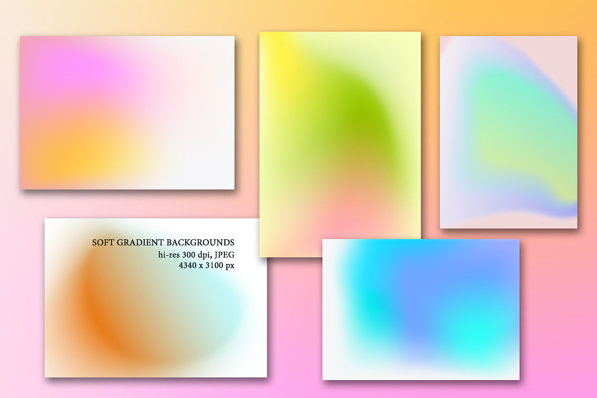 Springtime Gradient Backgrounds Pack, a Texture Graphic by Marmoris.Arts (Photo 9 of 27)
