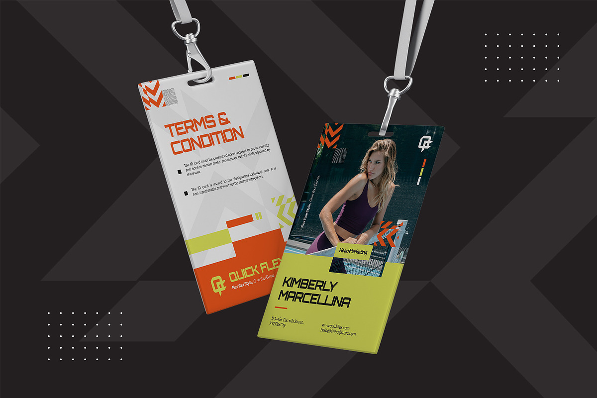 Quick Flex - ID Card, a Print Template by StreaksideStd (Photo 2 of 3)