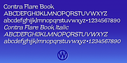 Contra Flare, a Serif Font by Wiescher-Design (Thumbnail 4 of 8)