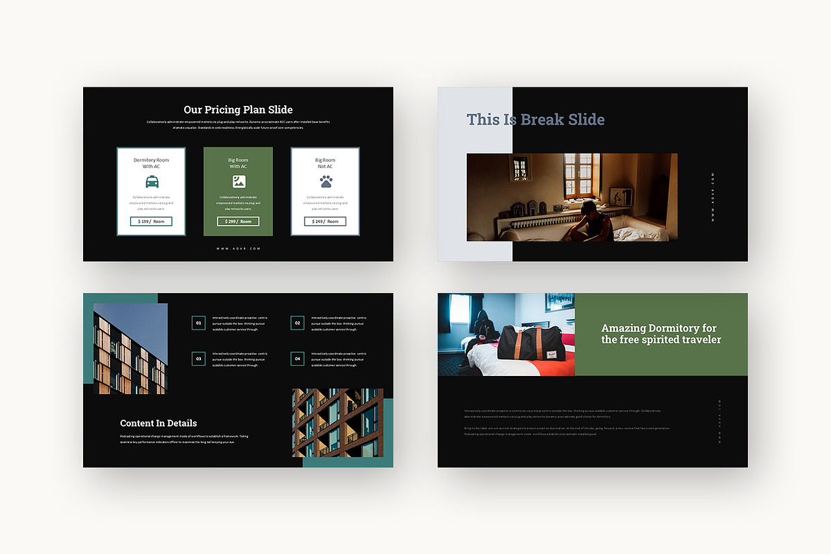 Advr : Hostel Deck Google Slides, a Presentation Template by Punkl Camp (Photo 13 of 16)