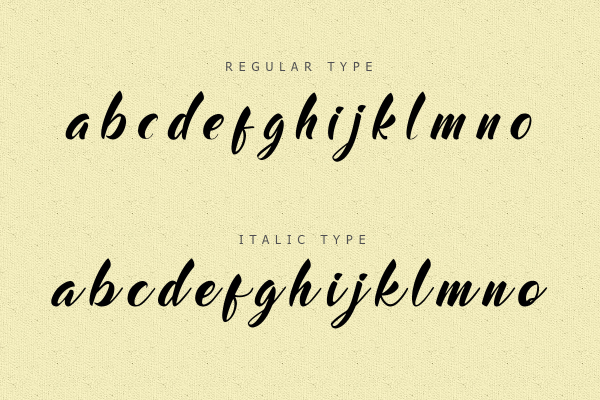 Mood Booster Font preview 2