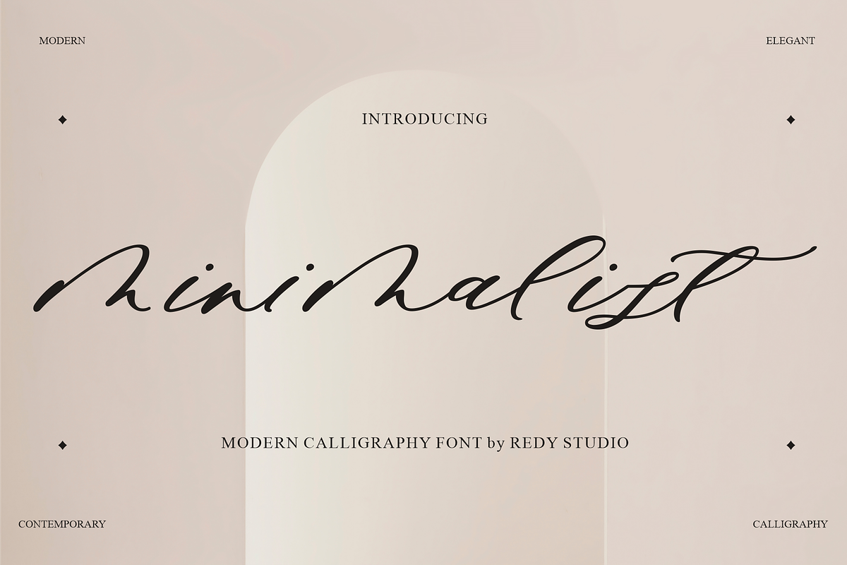 Minimalist - Modern Calligraphy
