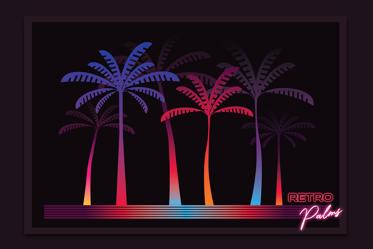 1980s Synthwave Toolkit, an Illustration by Polar Vectors (Photo 12 of 18)