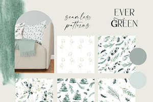 Evergreen -winter Florals