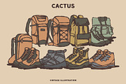 Outdoor Vintage Collection Vol 1, a Seasonal Illustration by rbcs_vibes (Thumbnail 4 of 28)