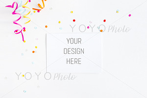 Greeting Card Mockup Landscape