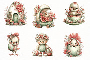 Whimsical Easter Clipart, an Illustration by Designworld (Thumbnail 6 of 6)