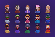 3D Happiness Avatar, a Characters & Person 3D Model by Rakata Studio (Thumbnail 4 of 6)