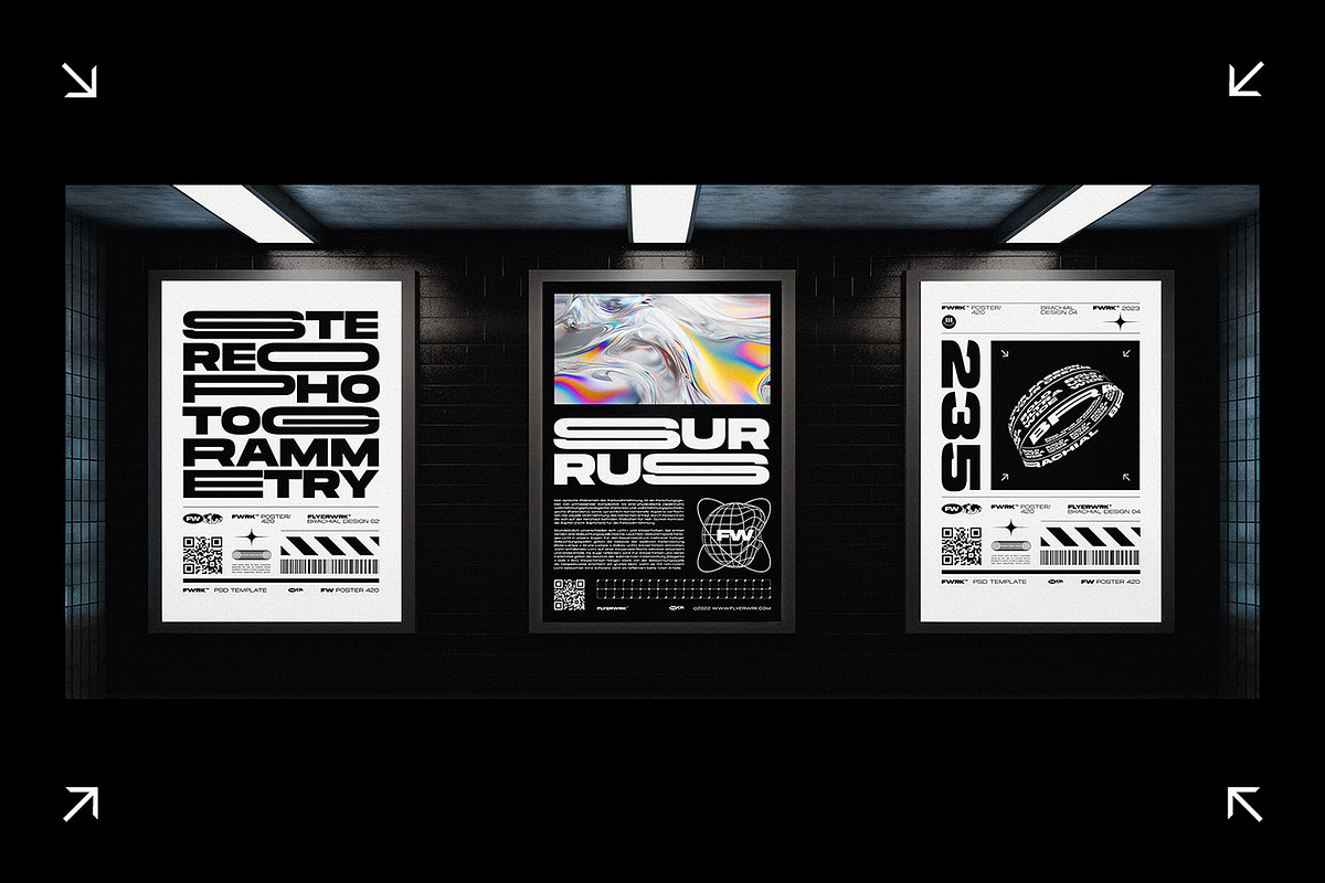 Brachial - Ultra Wide Font, a Sans Serif Font by FLYERWRK (Photo 3 of 10)