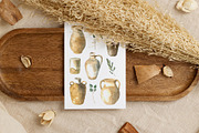 Artisan Pottery Ceramics Collection, an Object Illustration by foxsong (Thumbnail 4 of 13)