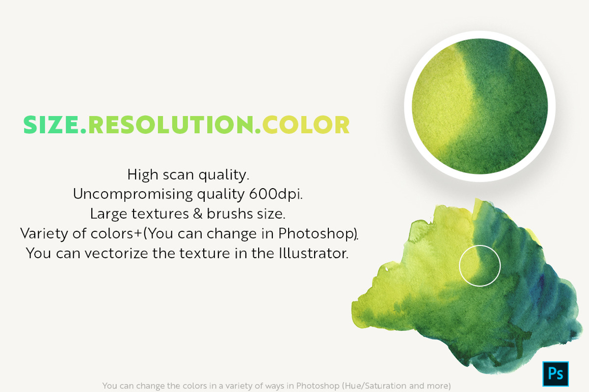 Ultimate Watercolor Textures, a Texture Graphic by Studio&Story (Photo 5 of 6)