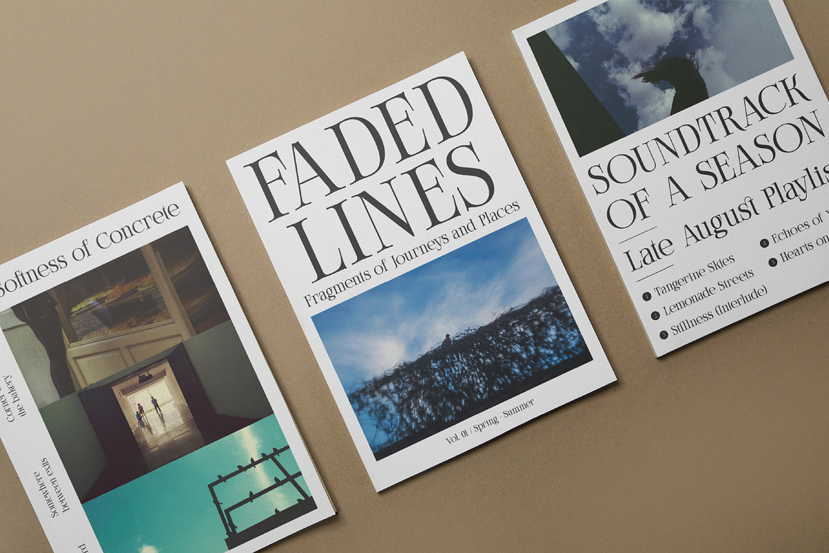 Gelineos - Modern Serif Display Font, a Serif Font by Brainwaves.Studio (Photo 7 of 7)