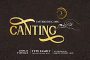 Canting, a Font by Omotu Studio (Thumbnail 1 of 13)
