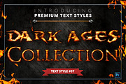 Dark Ages #1 - Text Styles, a Layer Style Add-On by Jonas Stensgaard (Thumbnail 8 of 18)