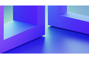 Abstract blue 3d background with, a Background Graphic by Marozhkastudio