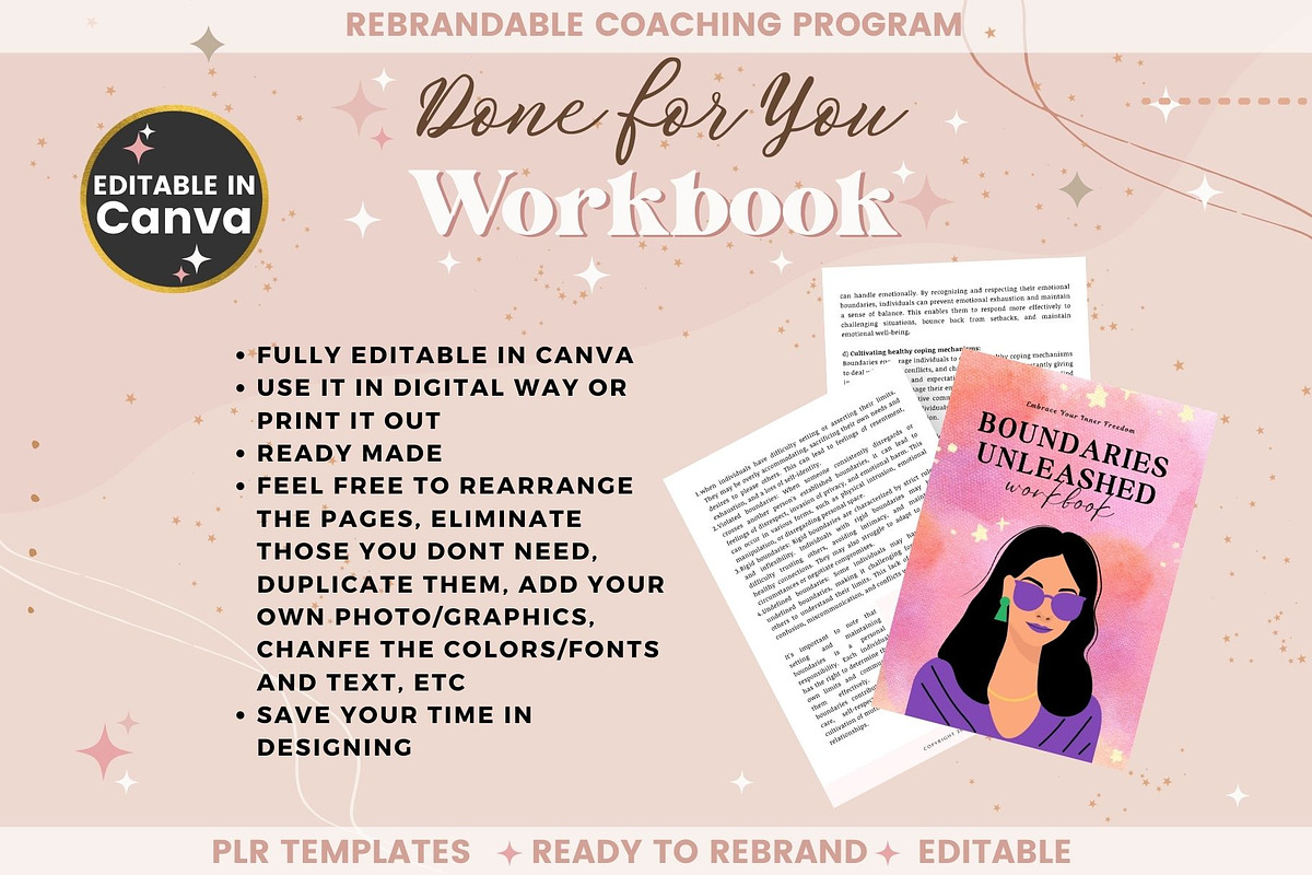 Boundaries Unleashed Workbook, a Templates & Theme by bellaROSEworkshop (Photo 8 of 10)