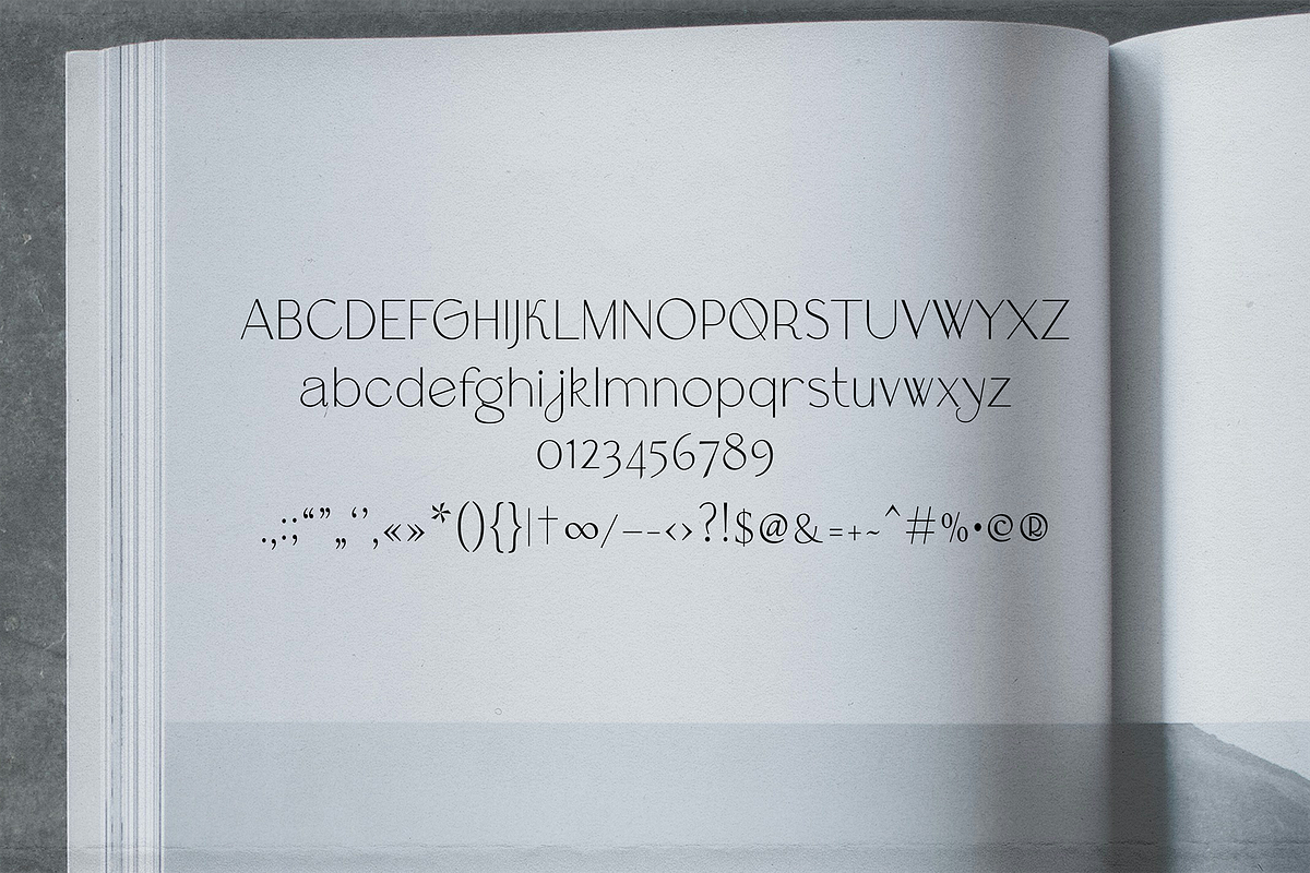 Portrait Font, a Serif Font by gafaroff studio (Photo 6 of 6)