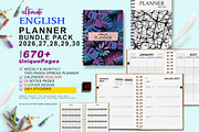 Ultimate Planner Bundle Pack 2026-30, a Stationery Template by ROJI CREATOR (Thumbnail 1 of 8)