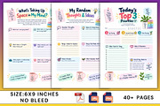 ADHD Mind Dump Workbook, a Stationery Template by Designmela01 (Thumbnail 4 of 6)